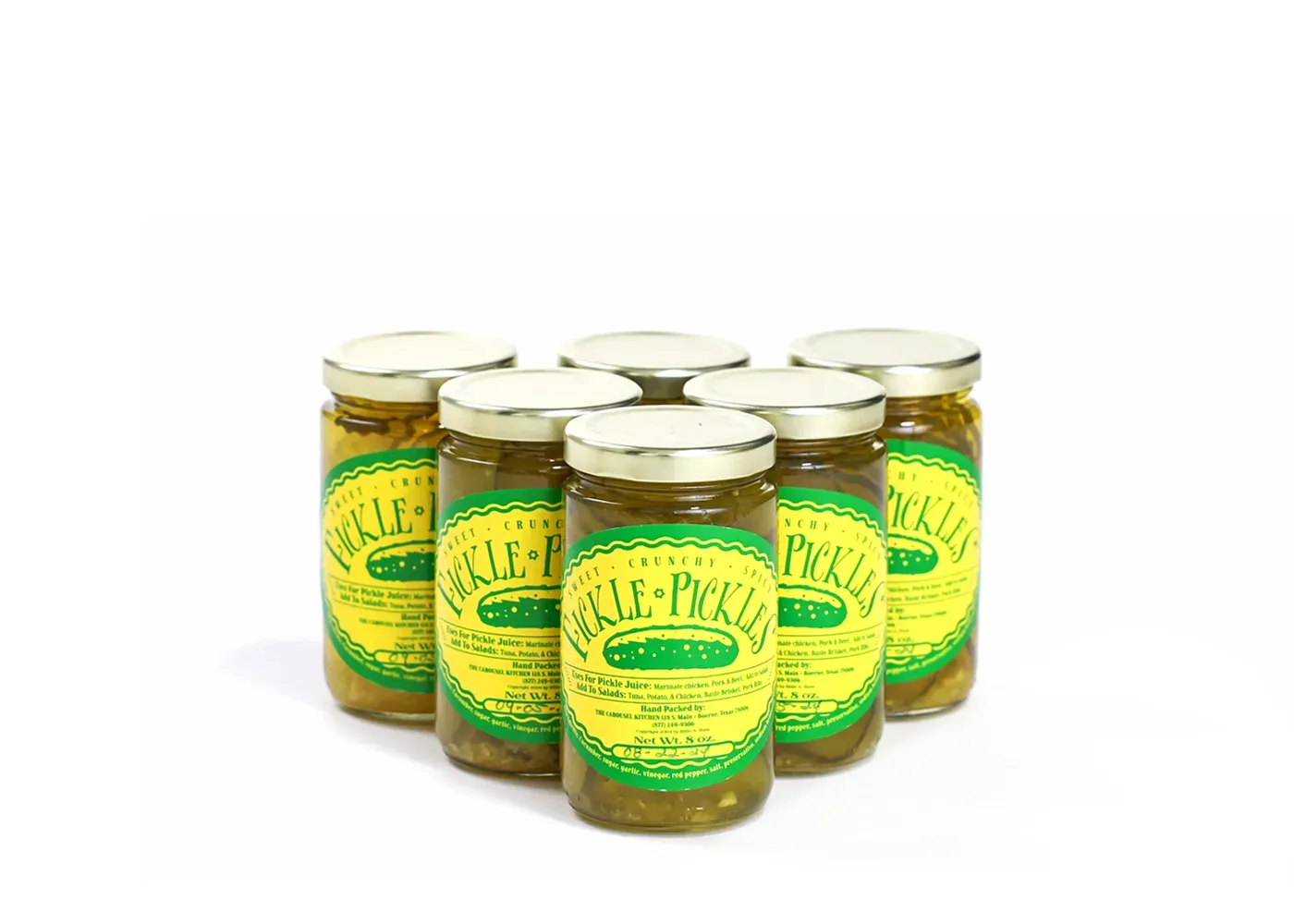 Fickle Pickles 8oz half case